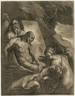 Andrea Andreani - The Entombment