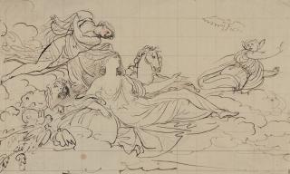 Andrea Appiani d. Ä. - Aurora verjagt die Nacht.