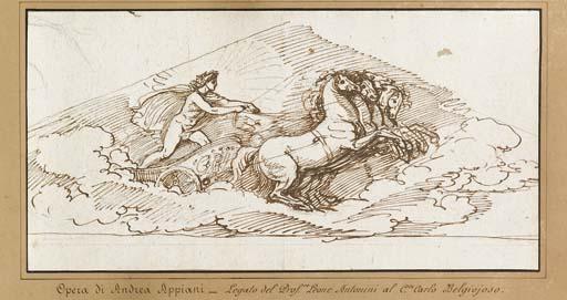 Andrea Appiani - Il carro di Apollo