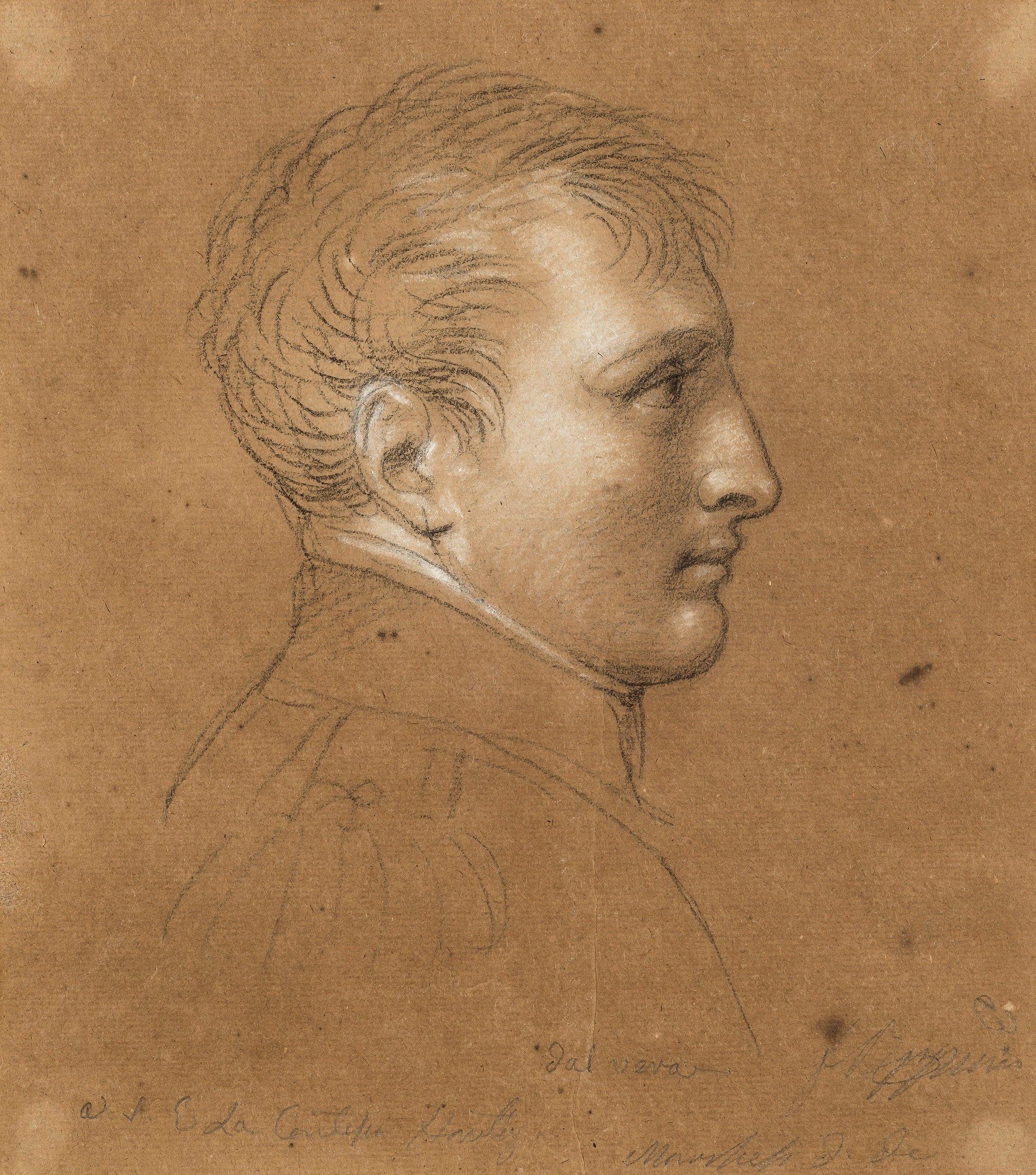 Andrea Appiani - Portrait Of Napoleon Bonaparte, Bust Length, In Profile