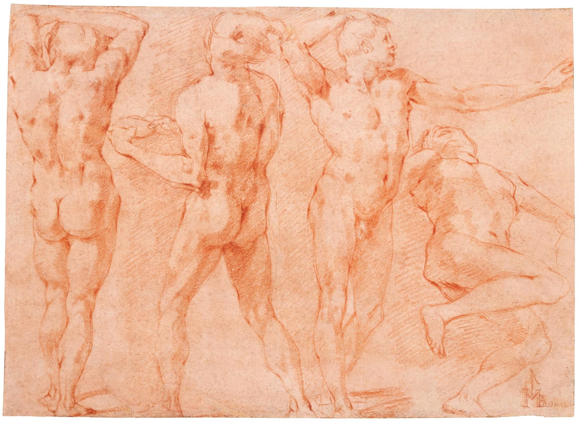 Andrea Boscoli - Four Male Nudes