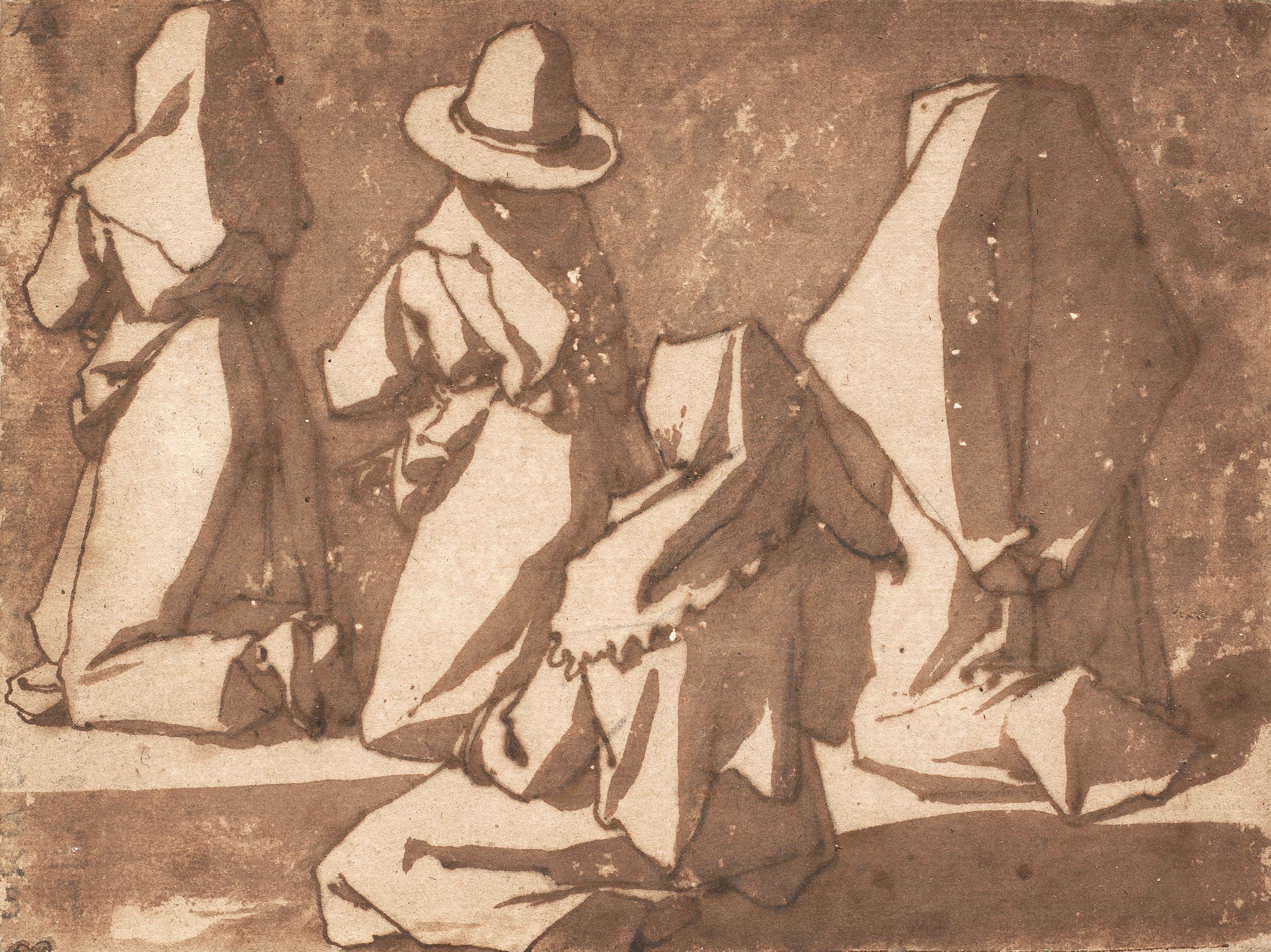 Andrea Boscoli - Nuns at prayer