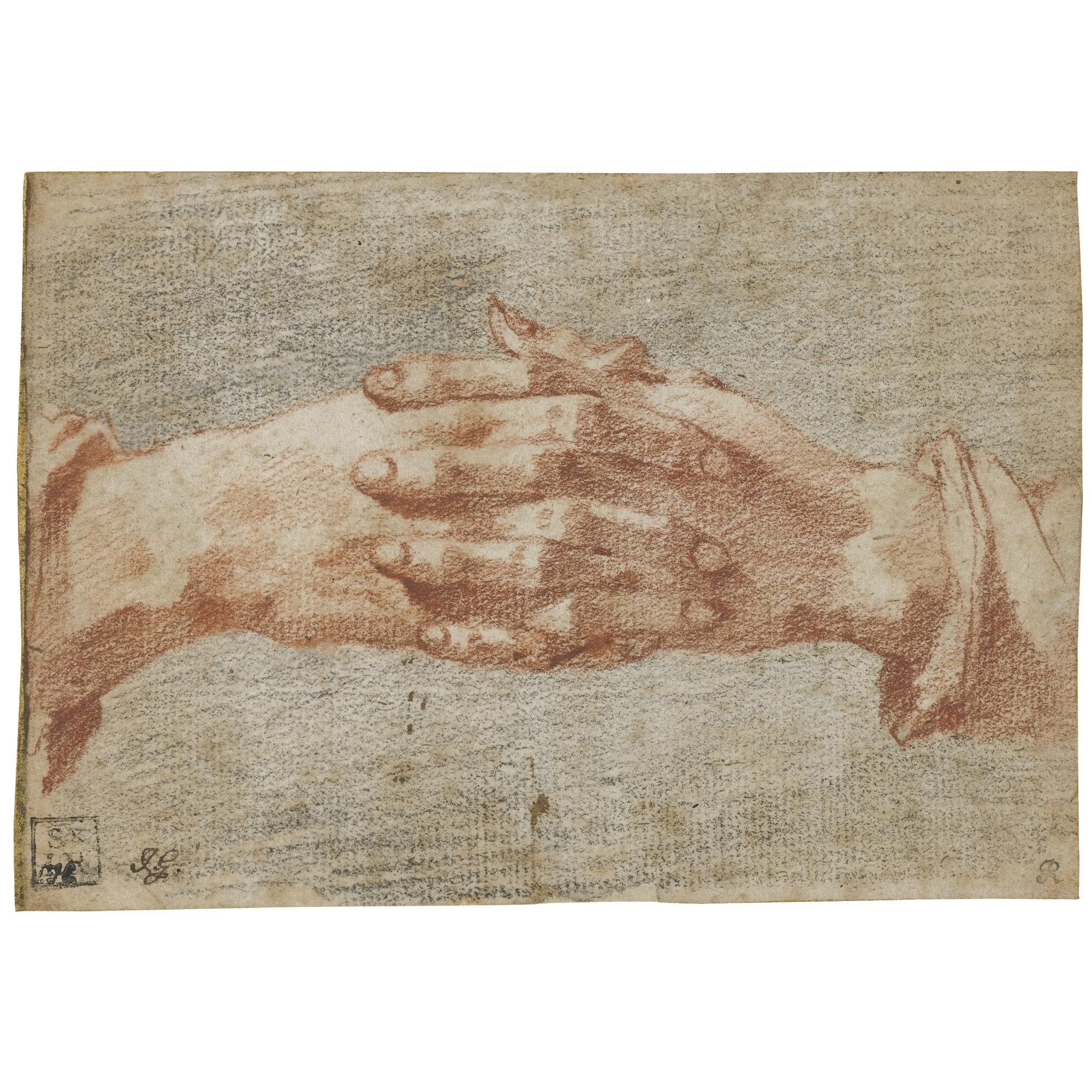 Andrea Boscoli - Study Of Clasped Hands
