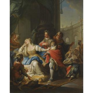 Andrea Casali - The Empress Gunhilda, Accused Of Adultery, Is Avenged By Her Page