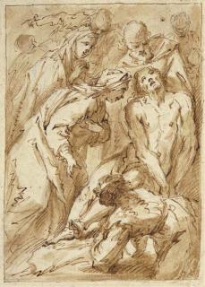 Andrea Celesti - Compianto sul Cristo morto