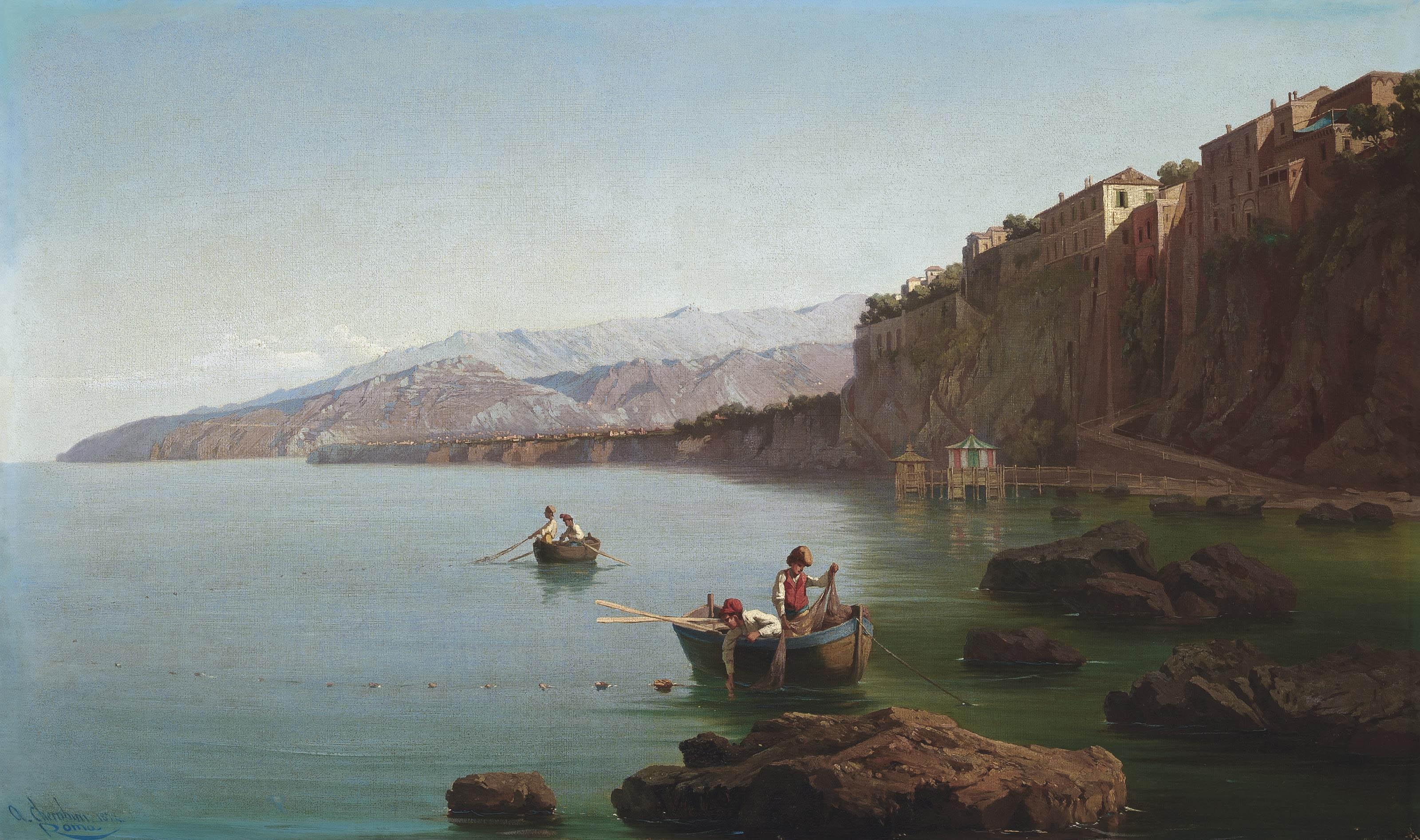 Andrea Cherubini - Drawing In The Nets, Sorrento