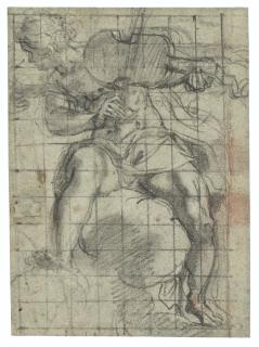 Andrea Lilio - An angel playing a violin