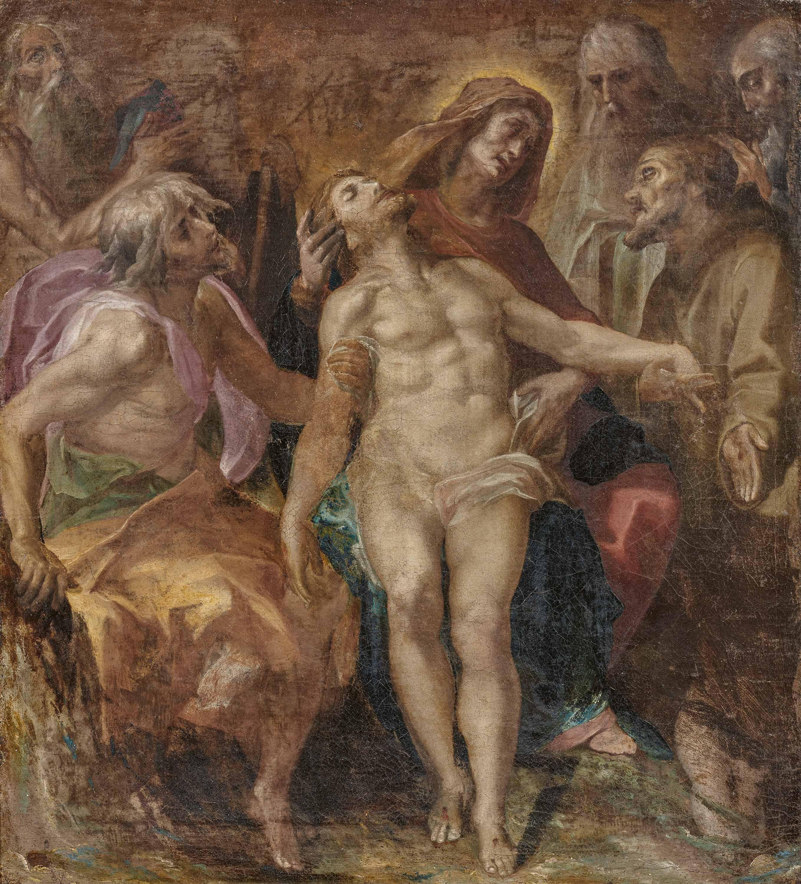 Andrea Lilli - Beweinung Christi.