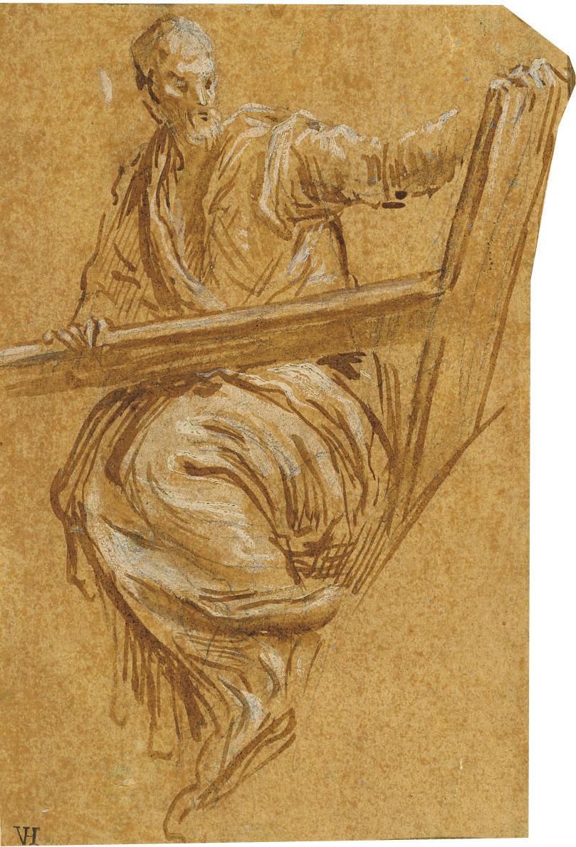 Andrea Meldolla - Saint Andrew