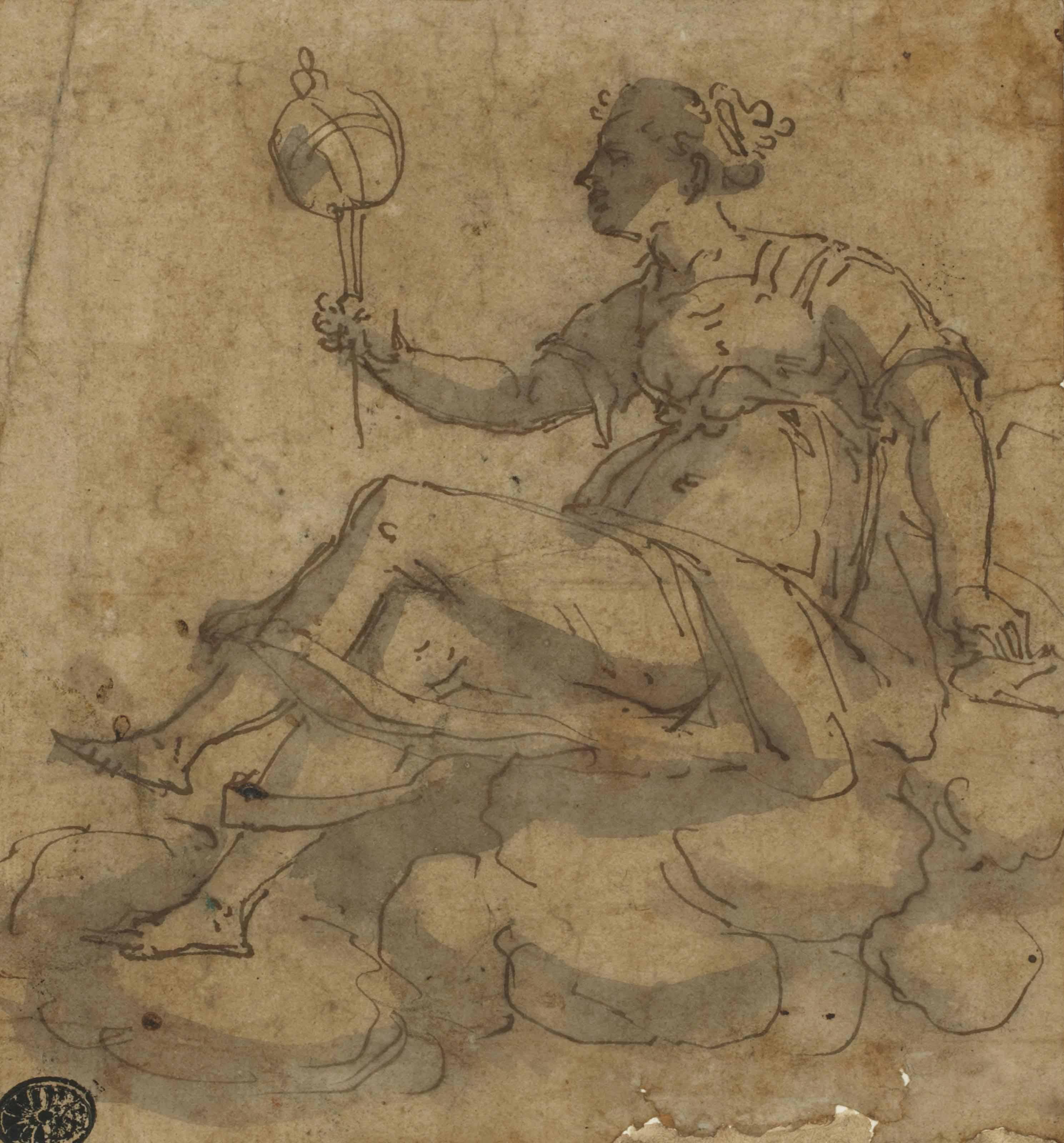 Andrea Semino - Allégorie de la science