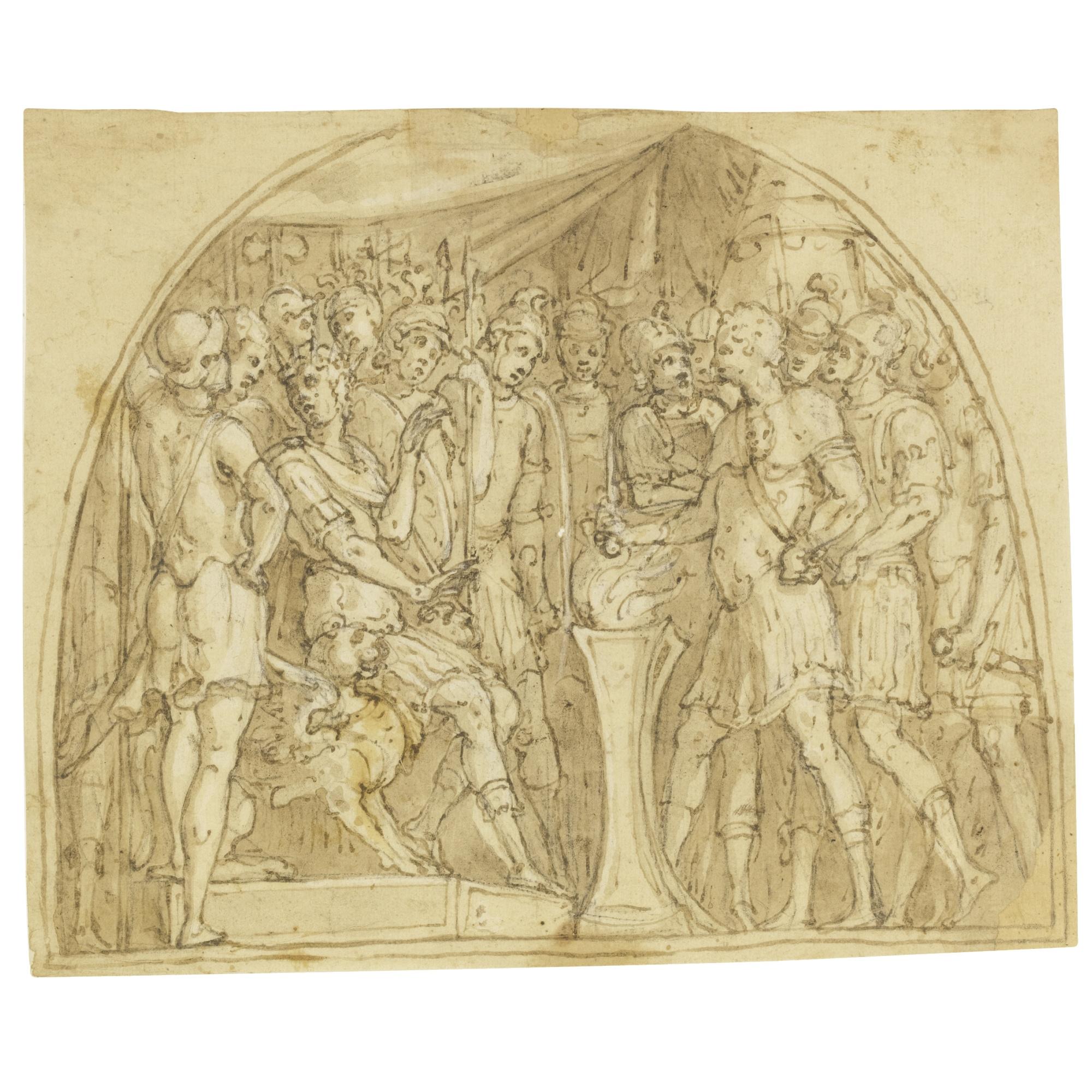 Andrea Semino - Mutius Scaevola