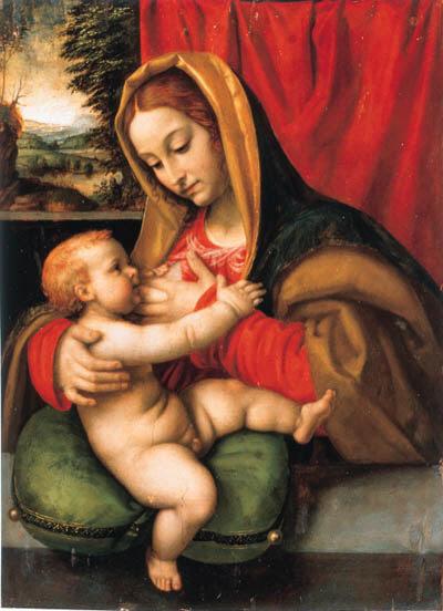 Andrea Solario - The Madonna and Child