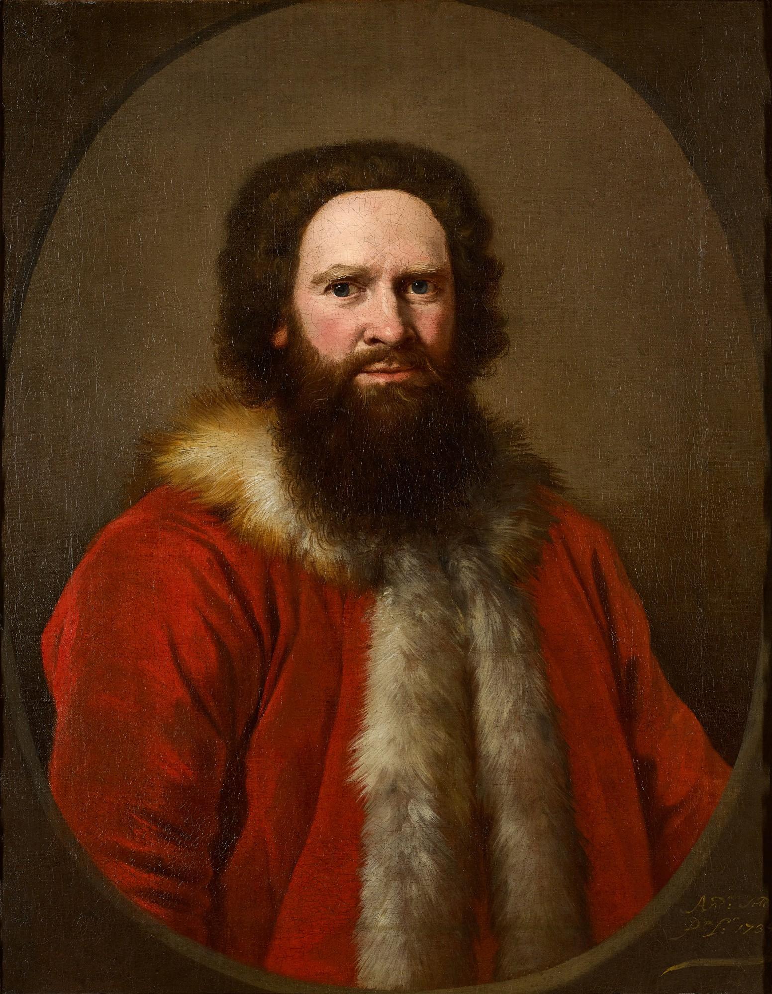 Andrea Soldi - Portrait Of A Bearded Gentleman In Turkish Costume, Possibly A Merchant Of The Levant