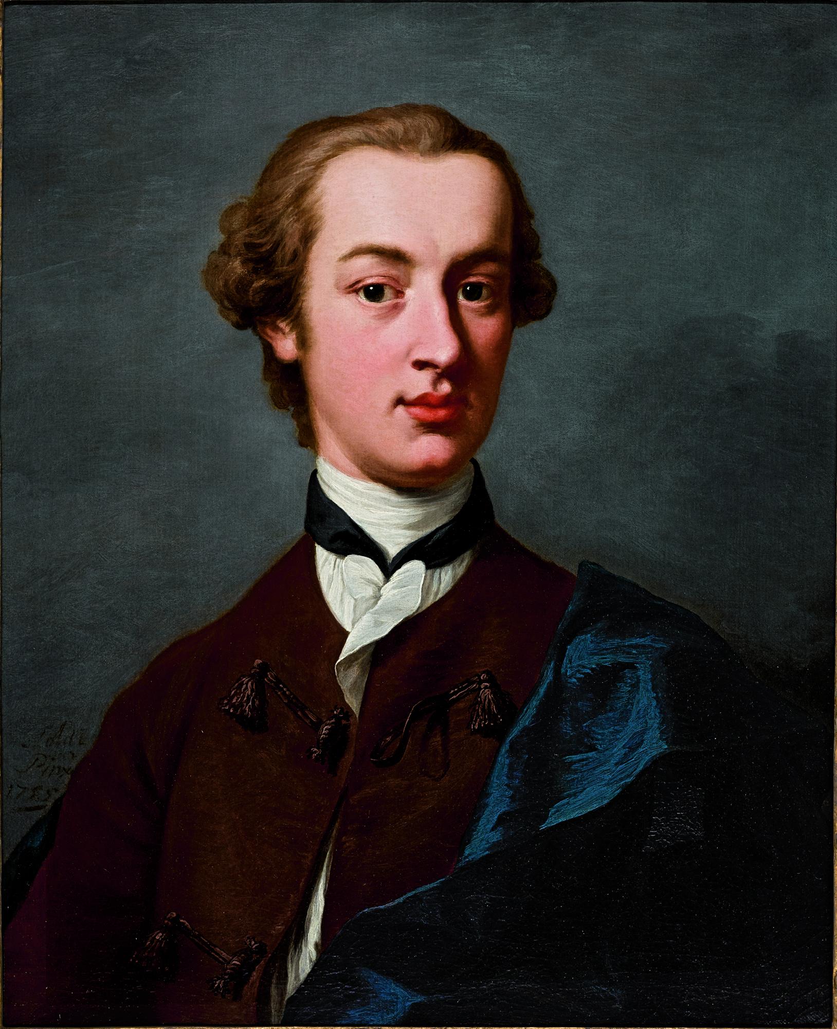 Andrea Soldi - Portrait Of Jean-Francois Maximilian De Cerjat (1729–1802)