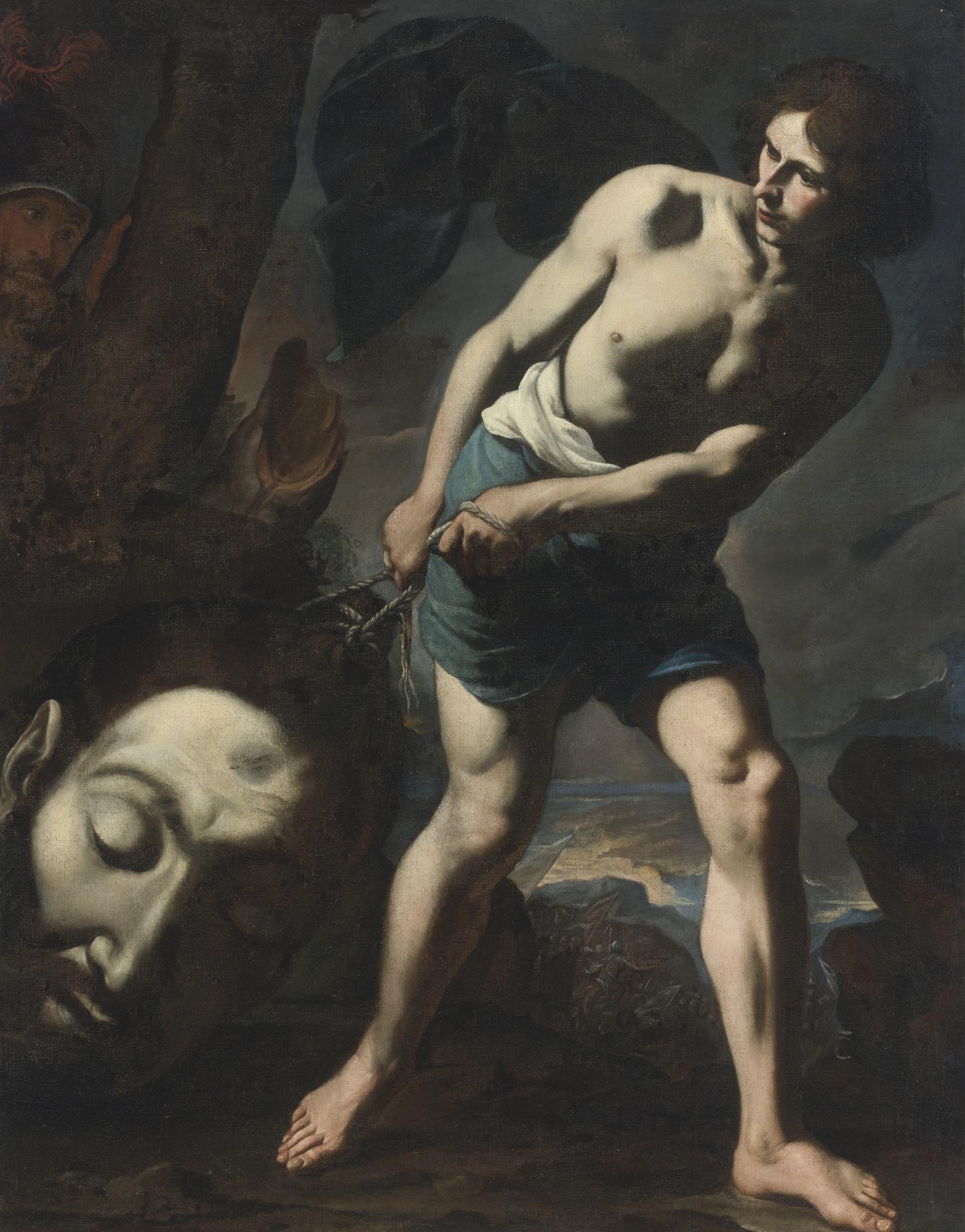 Andrea Vaccaro - David With The Head Of Goliath