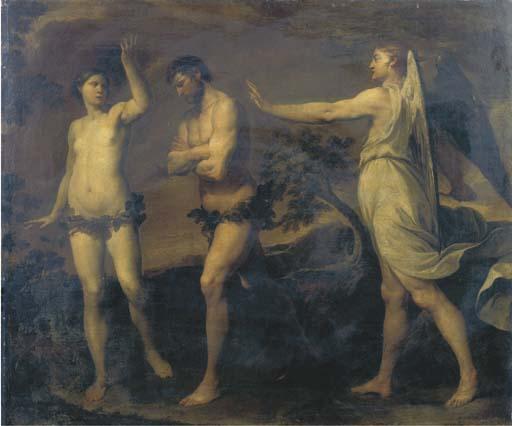 Andrea Vaccaro - La Cacciata di Adamo Ed Eva Dal Paradiso Terrestre