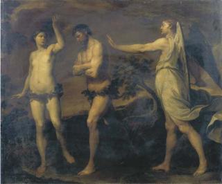 Andrea Vaccaro - La Cacciata di Adamo Ed Eva Dal Paradiso Terrestre