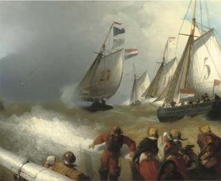 Andreas Achenbach - The Race