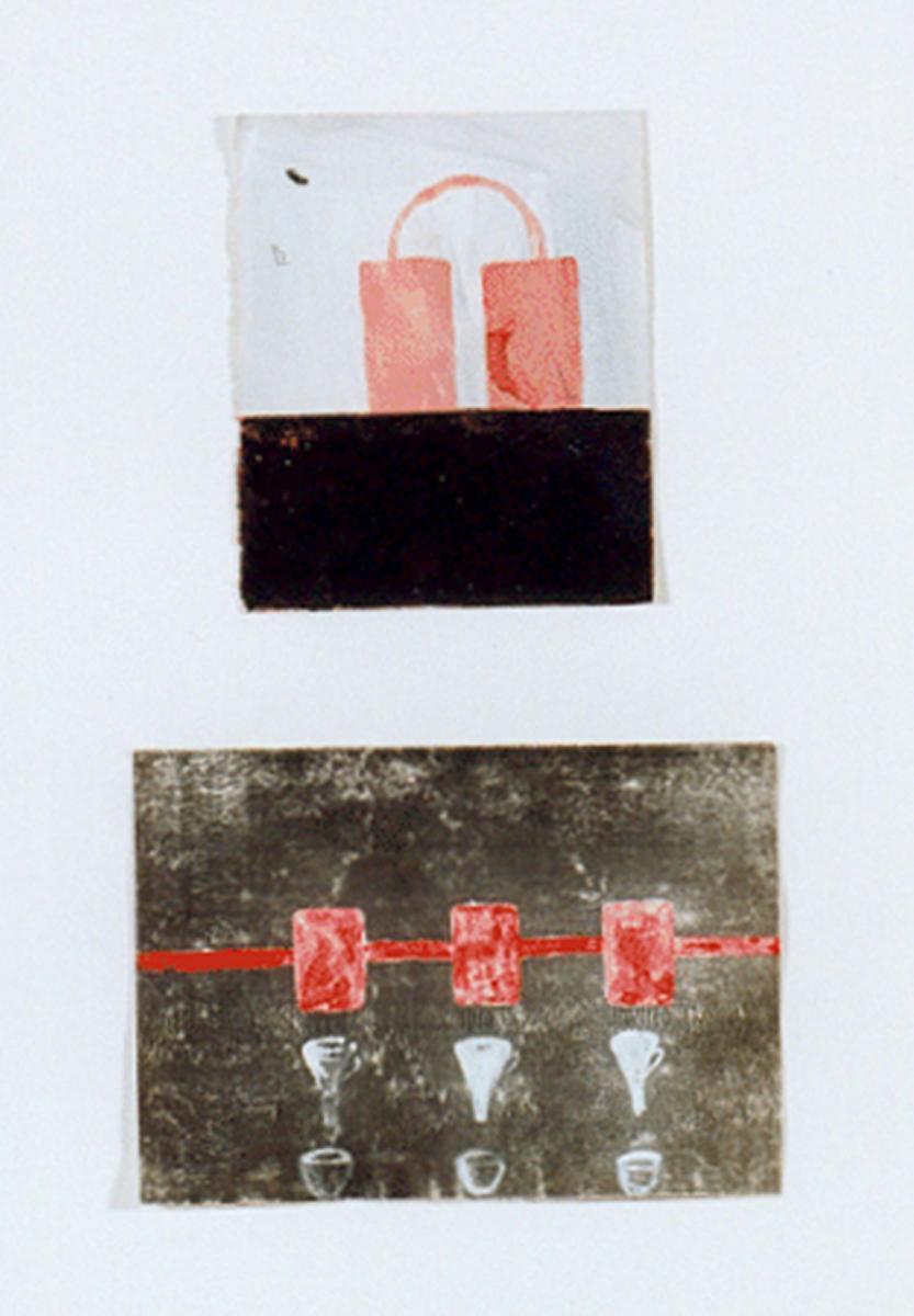 Andreas Erdmann - Ohne Titel (2 Blätter aus einer Serie von 5)