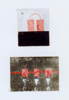 Andreas Erdmann - Ohne Titel (2 Blätter aus einer Serie von 5)