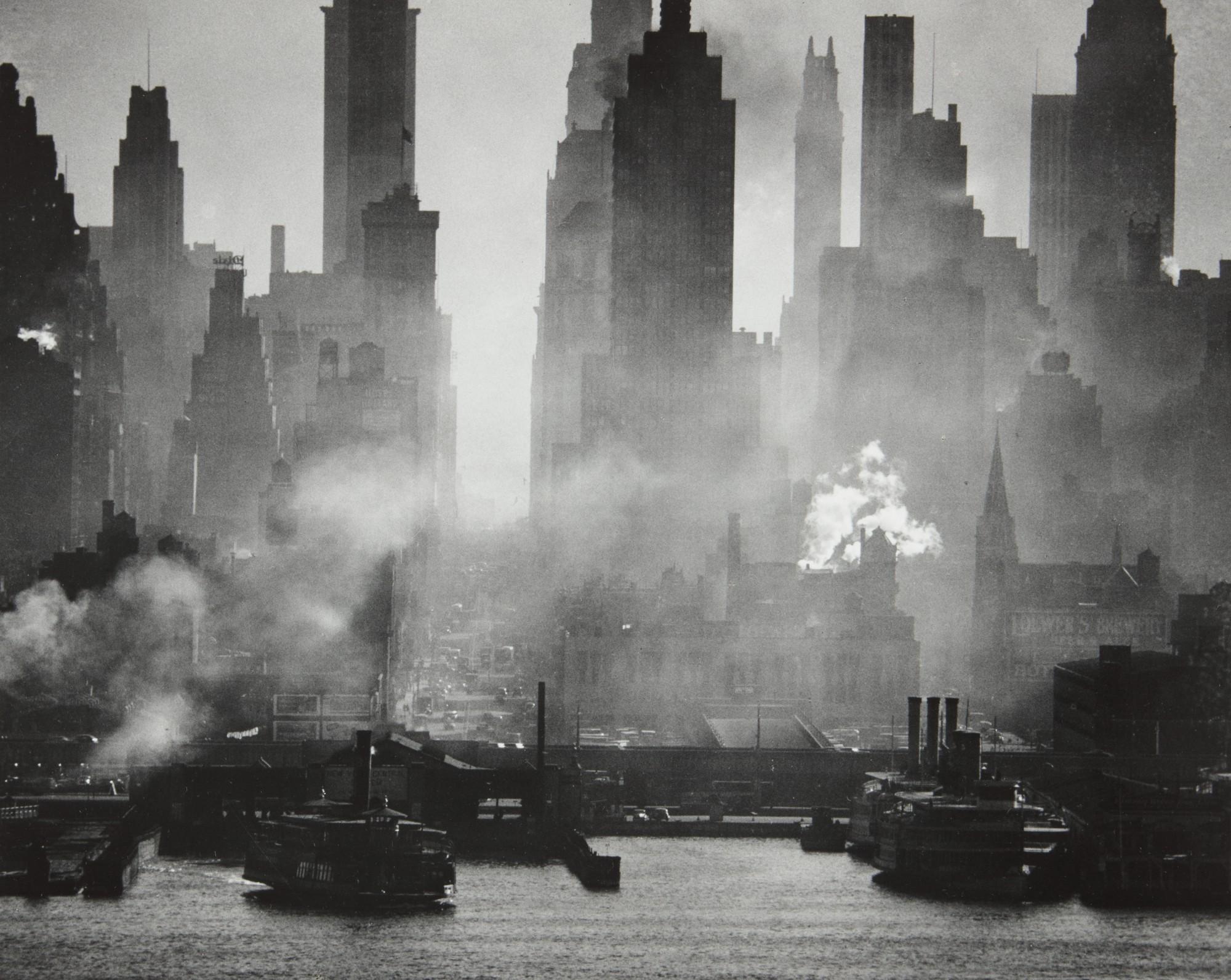 Andreas Feininger - 42nd Street as Viewed from Weehawken