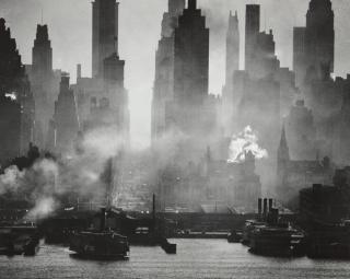 Andreas Feininger - 42nd Street as Viewed from Weehawken