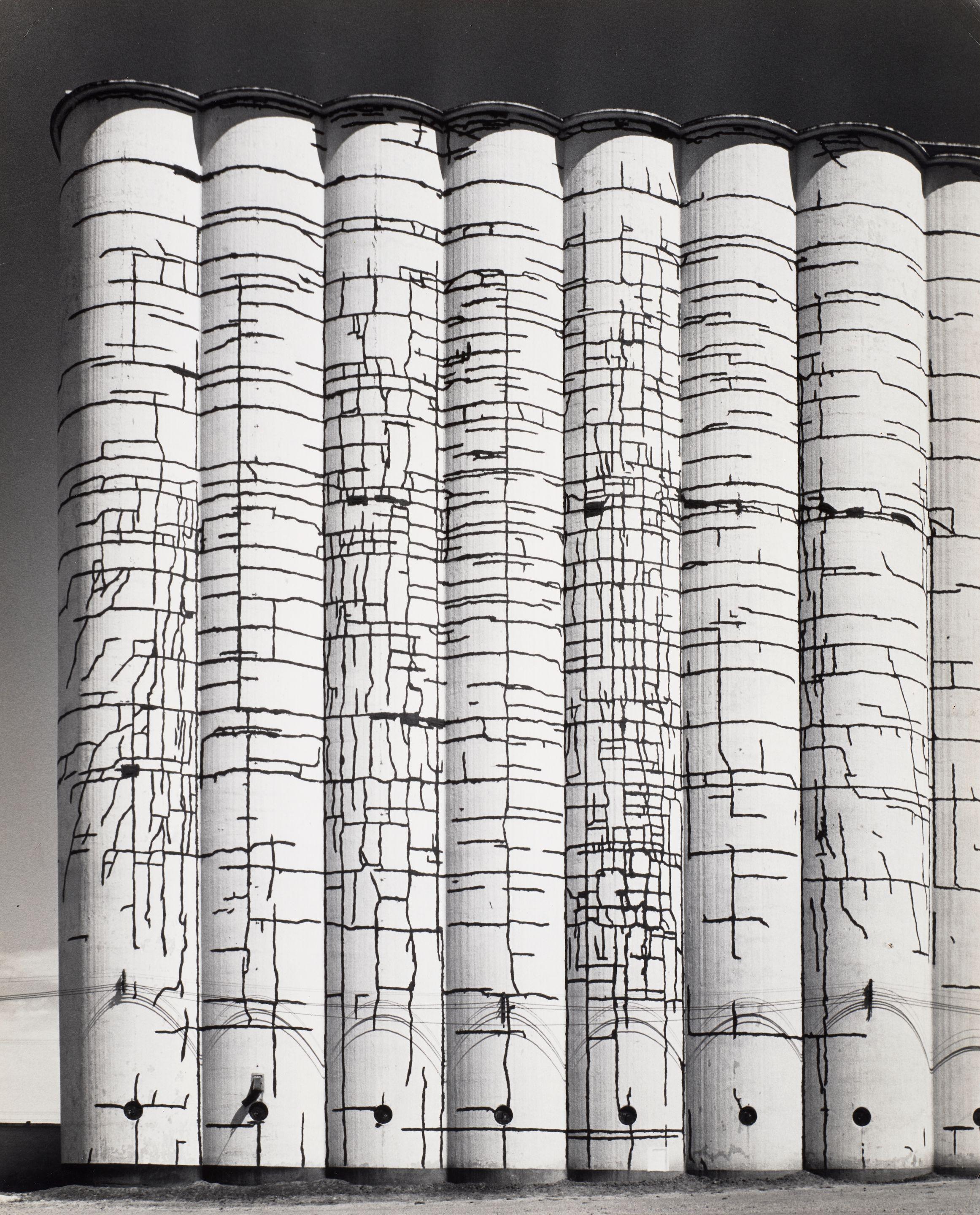 Andreas Feininger - Grain Elevator, Iowa