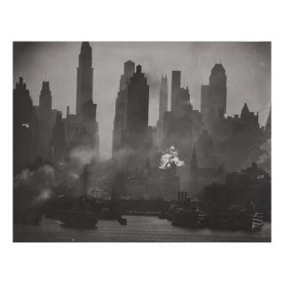 Andreas Feininger - \'Midtown Manhattan Opposite W 42Nd Street, New York\' (As Viewed From Weehawken)
