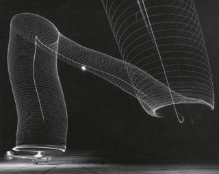 Andreas Feininger - Navy Rescue Helicopter Take-off, 1949