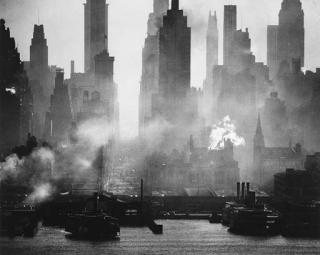 Andreas Feininger - New York Cityscape (1942)