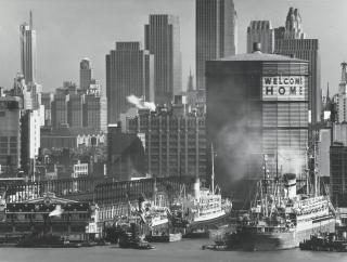 Andreas Feininger - New York Harbor, Welcome Home