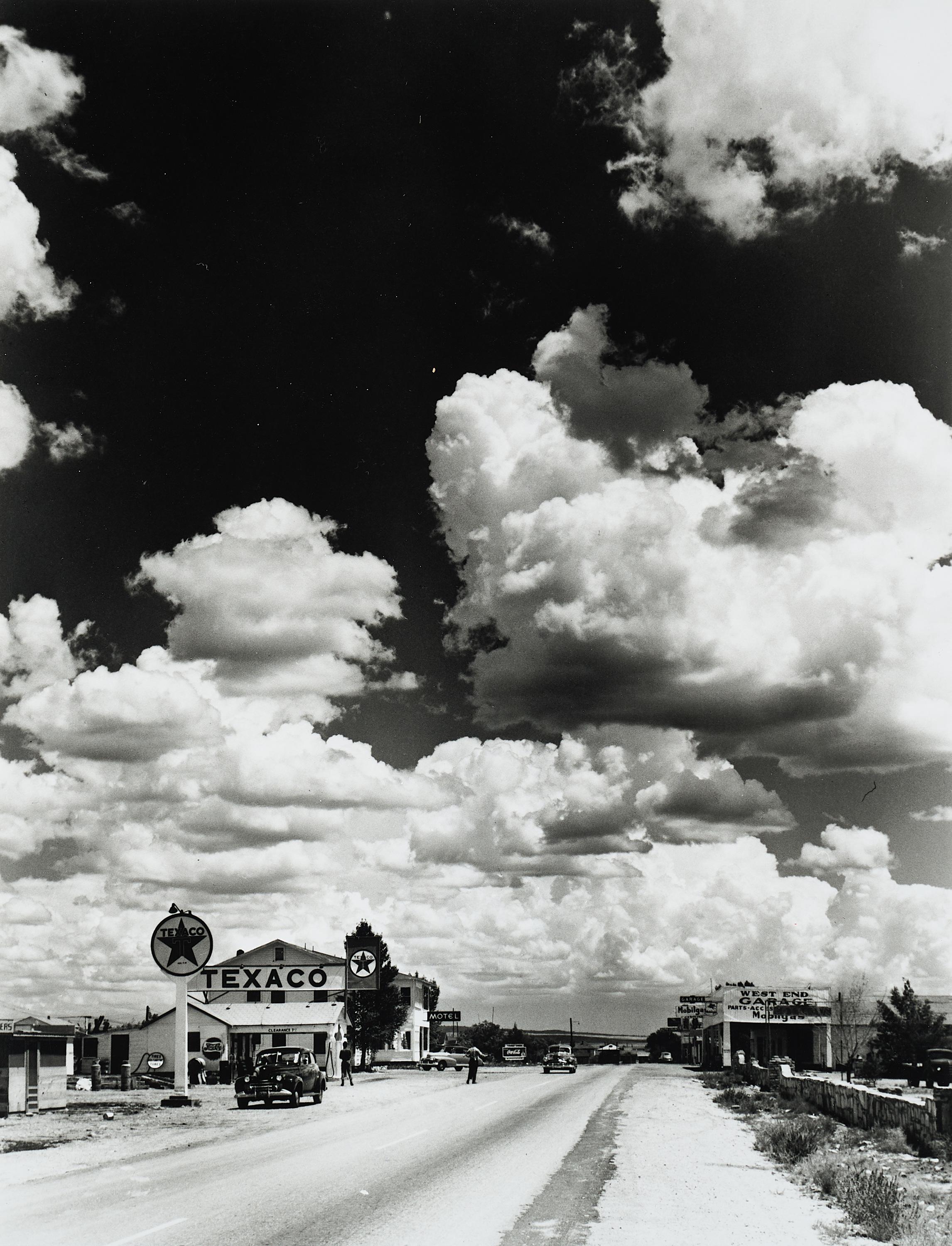 Andreas Feininger - Route 66, Arizona, 1953.