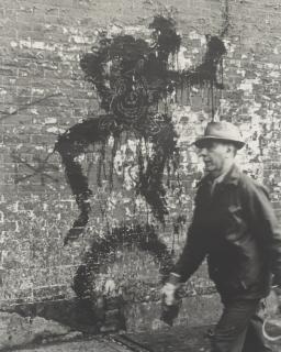 Andreas Feininger - Untitled (Shadows on brick wall, New York), 1983