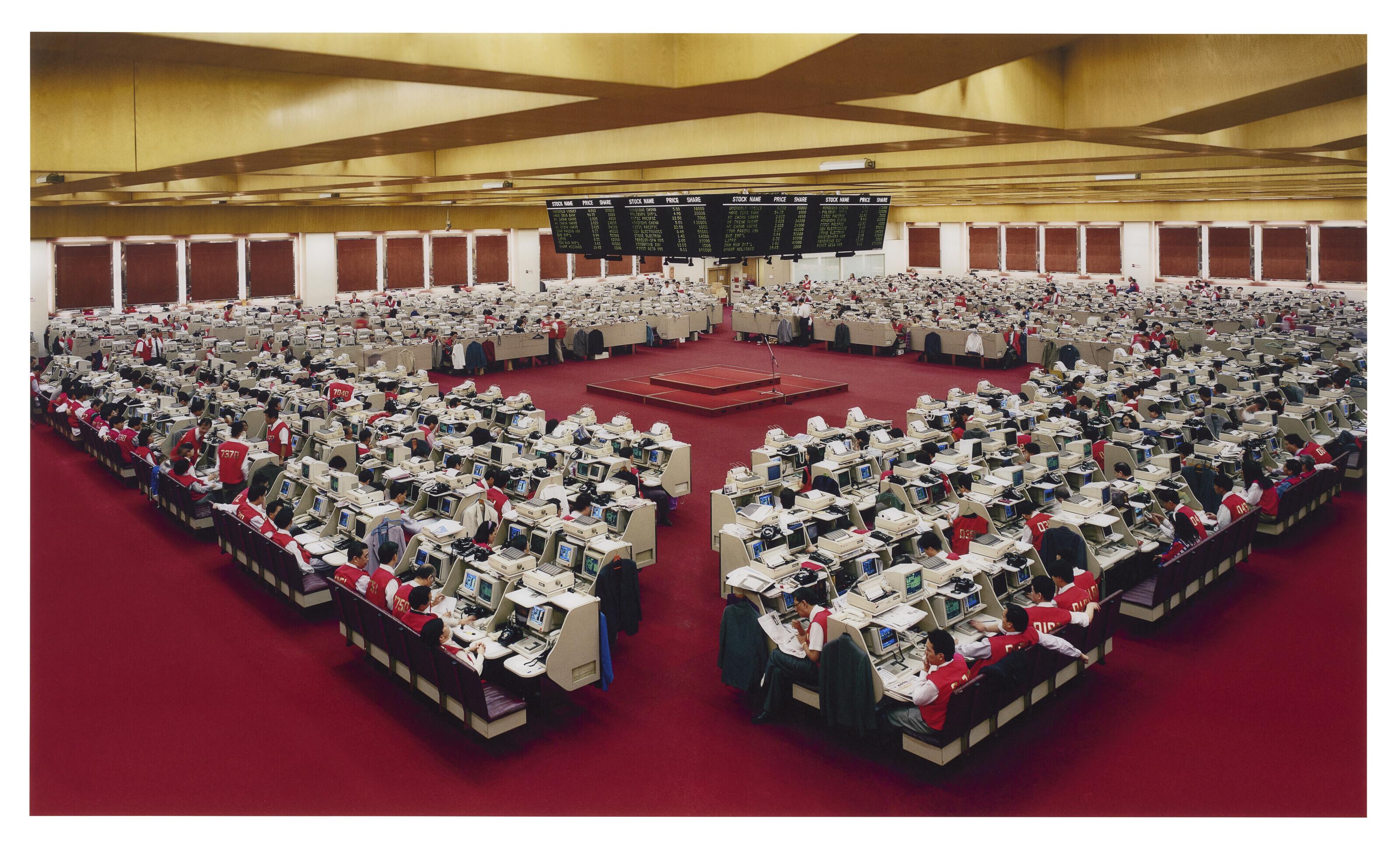 Andreas Gursky - Hong Kong Stock Exchange