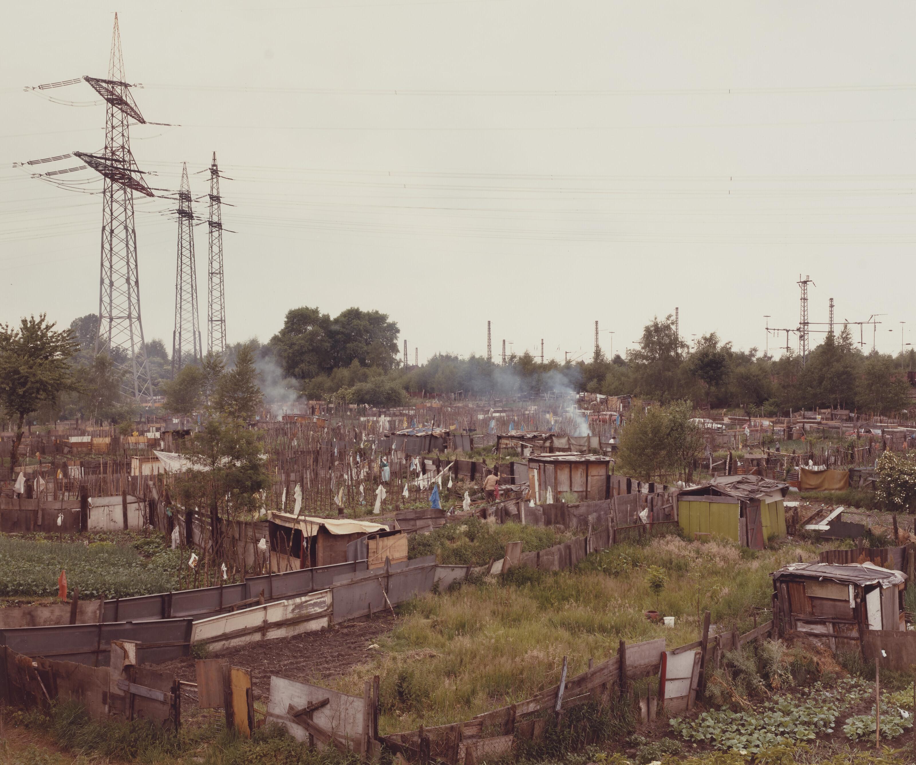 Andreas Gursky - Schrebergarten, Gelsenkirchen, 1989