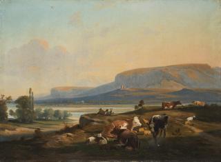 Andreas Markò - Paesaggio con armenti