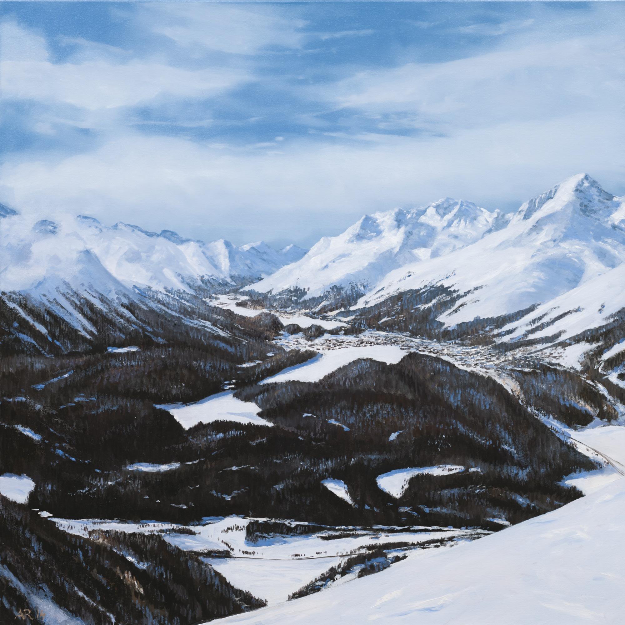 Andreas Rickenbacher - Ausblick Vom Muottas Muragl, 2014