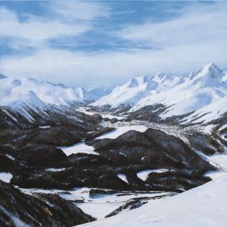 Andreas Rickenbacher - Ausblick Vom Muottas Muragl, 2014