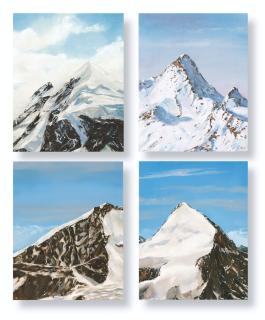 Andreas Rickenbacher - Piz Palü, Piz Muragl, Piz Corvatsch, Biancograd (Bernina), 2010-2011 Mount Palü, Mount Muragl, Mount Corvatsch, Biancograd (Bernina), 2010-2011