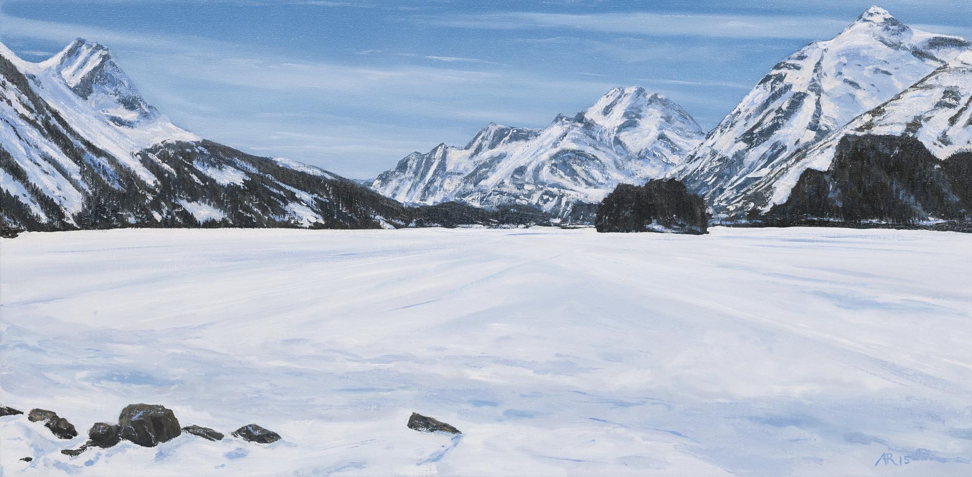 Andreas Rickenbacher - Winter Am Silsersee, 2015