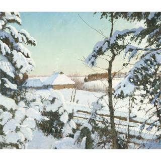 Andrei Afanasievich Yegorov - Winter Landscape