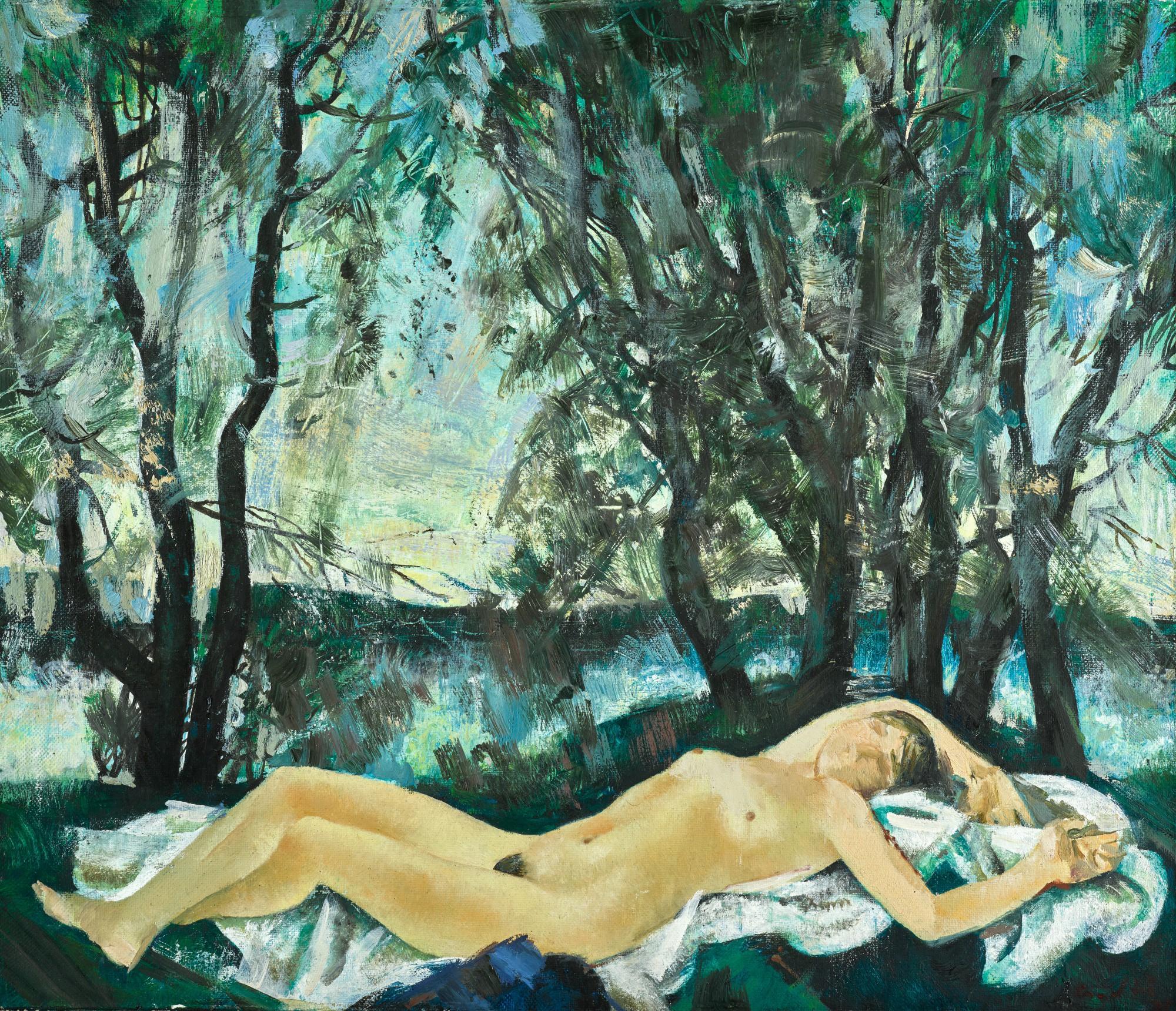 Andrei Andreevich Mylnikov - Nude In A Landscape