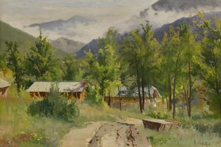 Andrei Nikolaevich Shilder - Clouds Over The Mountains