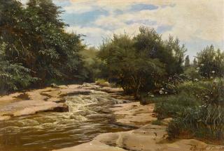 Andrei Nikolaevich Shilder - Forest Stream