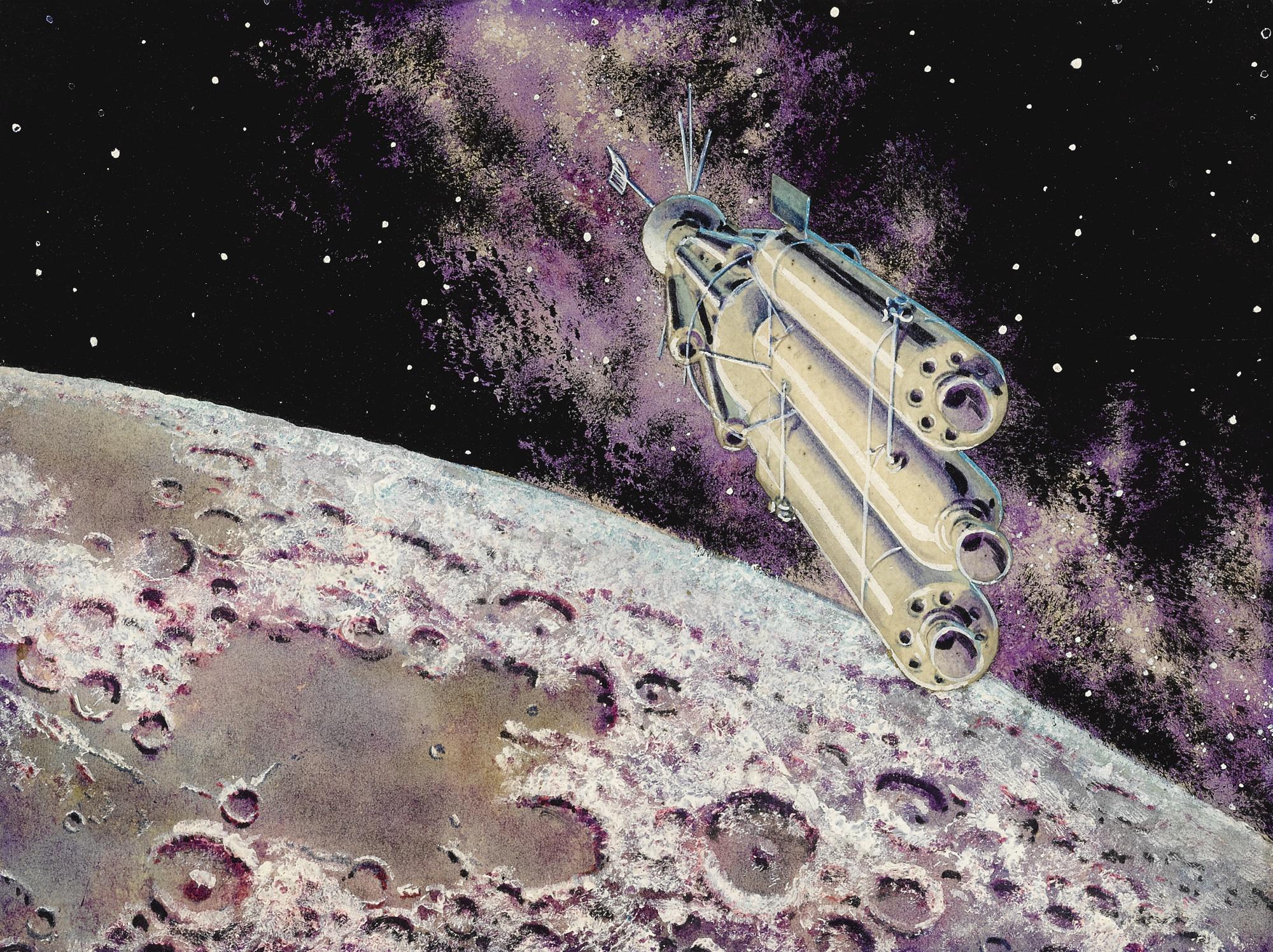 Andrei Sokolov - [In Orbit Around The Moon], Circa 1971