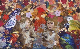 Andres Barrioquinto - Bathing Birds