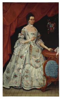 Andrés De Islas - Retrato De Ana María De La Campa Cos, Condesa De San Mateo De Valparaíso Y Marquesa De Jaral De Berrio 