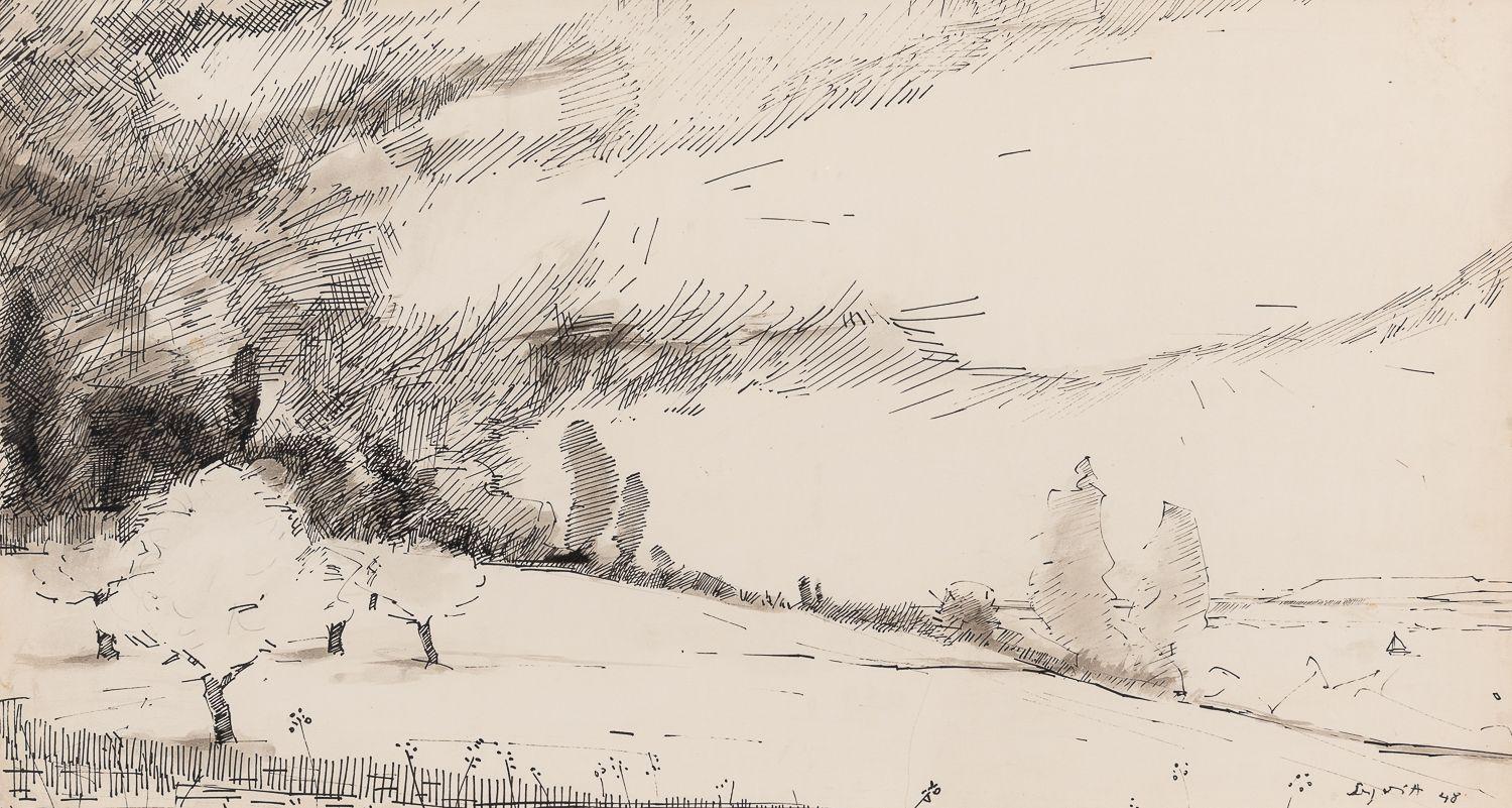 Andres Segovia - Coastal Landscape