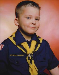 Andres Serrano - America: Boy Scout John Schneider, Troop 422, 2002
