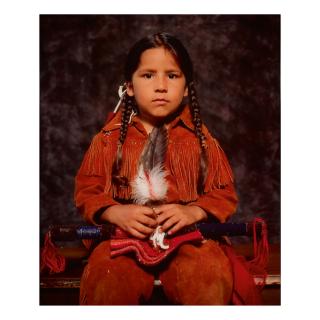 Andres Serrano - \'Cleveland Indians (Steven Buffalohead, Ponce, Algonquin)\'